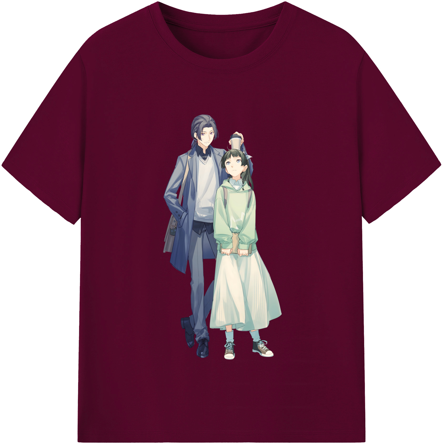 （画像用） 薬屋のひとりごと The Apothecary Diaries レディースカジュアルプリントTシャツ（綿100％）